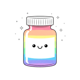 Pill bottle illustration for medication reminders